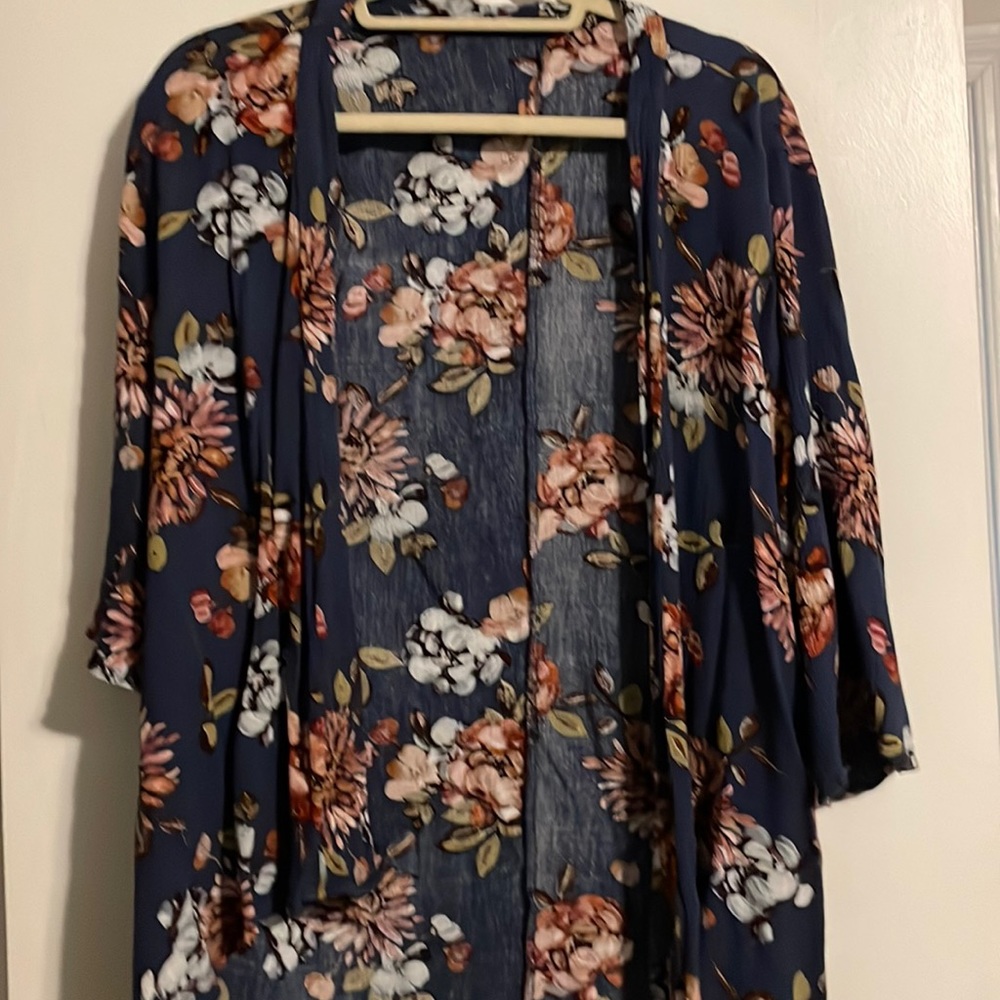 Kimono three quarter length cover -  stitch fix